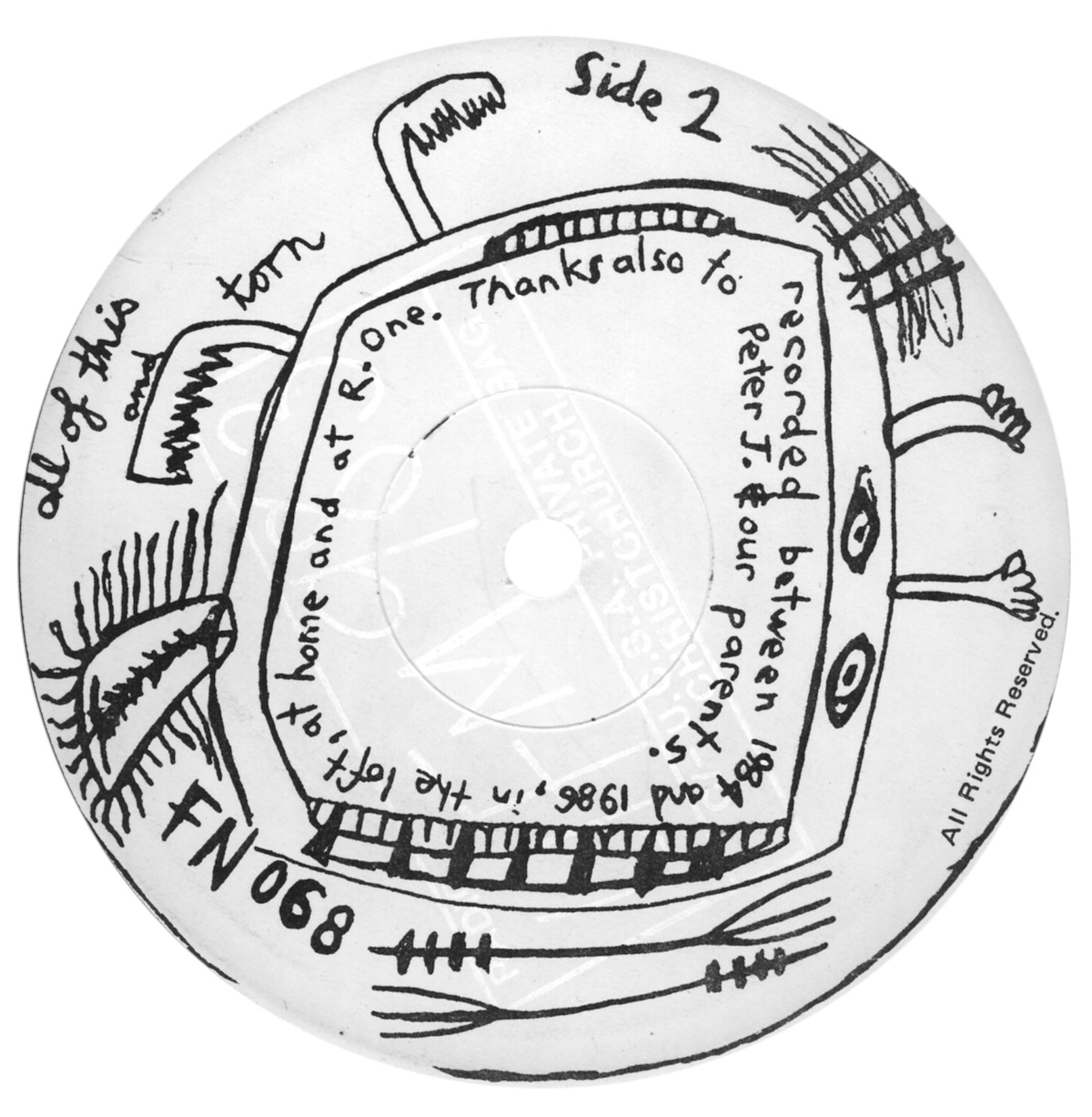 Wreck Small Speakers On Expensive Stereos River Falling Love EP, 1986 (FN0068)